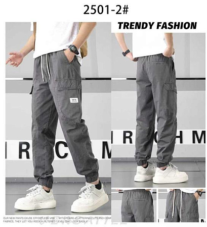 Штаны Спорт Baron Jeans 2501-2 grey - делук