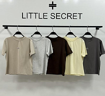 Футболка Little Secret 500521 beige - делук