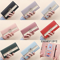 Кошелек Fashion Bag 1910 l.blue - делук