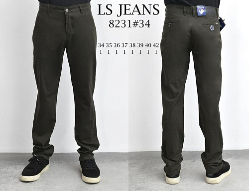 Брюки God Baron 8231B khaki - делук