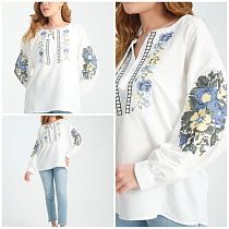 Вышиванка Mmc Clothes MC10 white - делук