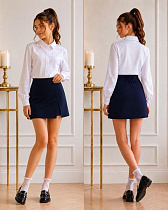 Юбка-Шорты Karolina KR837 navy - делук