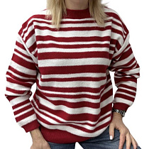 Свитер Elena&Vika 24042 wine - делук