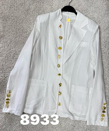 Пиджак Divo 8933 white - делук