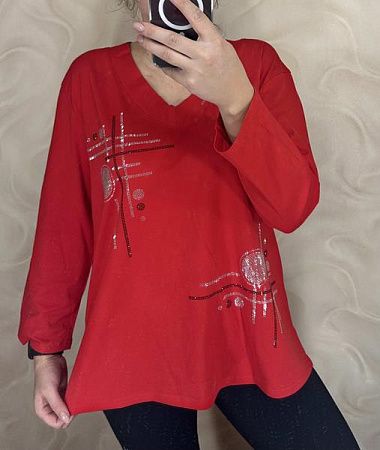 Свитер Shipi 27097 red - делук
