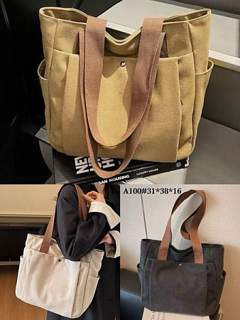Сумка Fashion Bag A100 black - делук