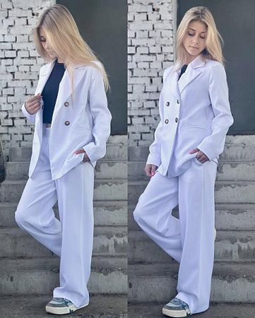 Костюм Karolina KR211 white - делук
