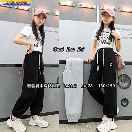 Штаны Спорт Фунтик 8009 black - делук