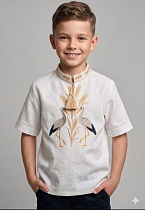 Вышиванка Limerense DD212 white - делук