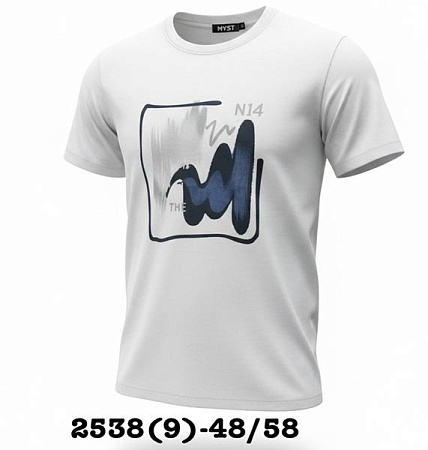 Футболка Liopt 2538-9 white - делук