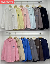 Рубашка Шаолинь 3567 l.pink - делук