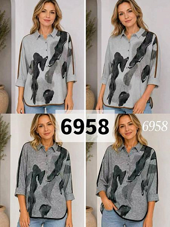 Свитер Gertie 6958 d.grey - делук