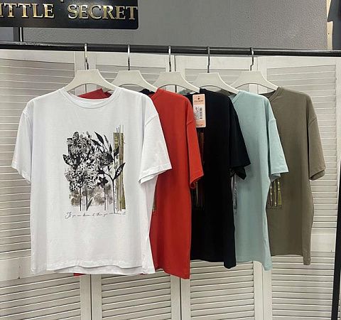 Футболка Little Secret 400783 khaki - делук