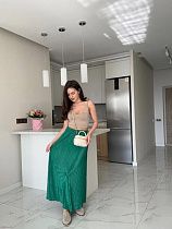 Юбка Arina 1489 green - делук
