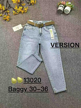 Джинсы Jeans Club 13020 l.blue - делук