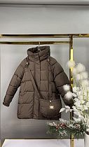 Куртка Delfinka 66113 brown - делук