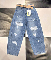 Джинсы Jeans Club BG1371-4B l.blue - делук