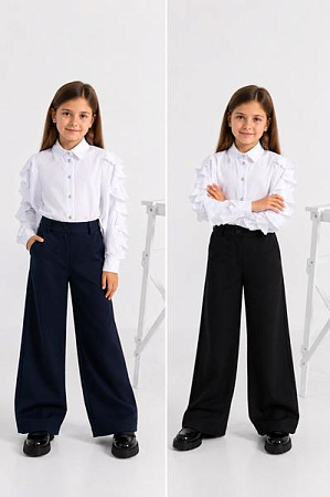 Брюки Moda School 8615 navy - делук