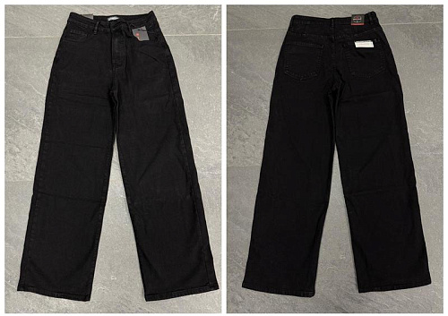 Джинсы Lili V0386-6 black - делук